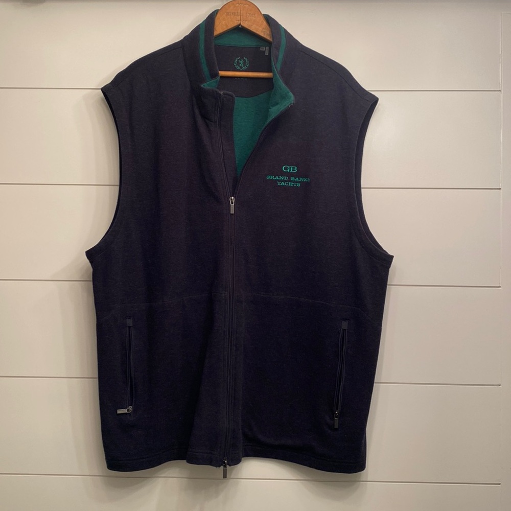 Bugatchi Uomo Grand Banks Yachts Vest
